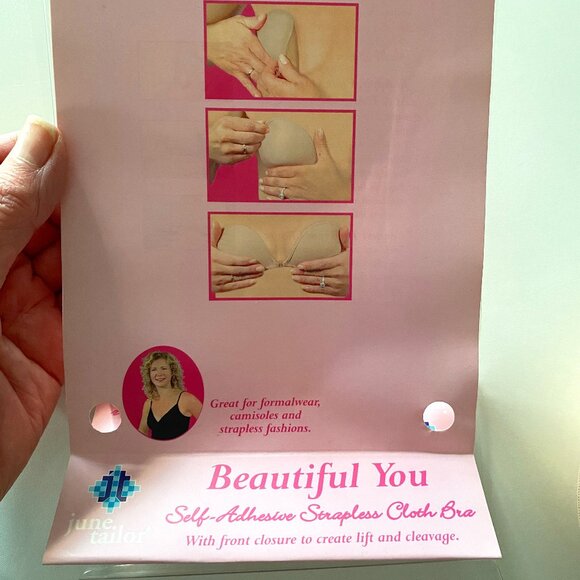 Strapless Self-adhesive Cloth Bra size A - Picture 3 of 4